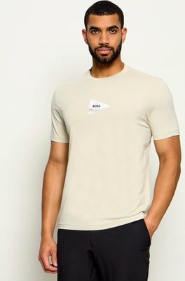 T-shirt męski na wiosnę BOSS GREEN ze sklepu: Gomez Fashion Store w kategorii: T-shirty męskie - zdjęcie 874714-BD9-10338_BG264M000048272