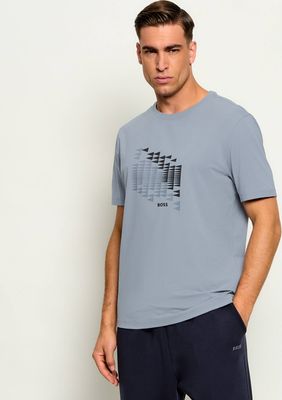 T-shirt męski młodzieżowy BOSS GREEN ze sklepu: Gomez Fashion Store w kategorii: T-shirty męskie - zdjęcie 874714-BD9-10338_BG264M000060026
