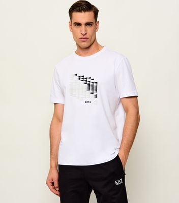 BOSS GREEN - T-shirt męski młodzieżowy ze sklepu: Gomez Fashion Store w kategorii: T-shirty męskie - zdjęcie 874714-BD9-10338_BG264M000060100