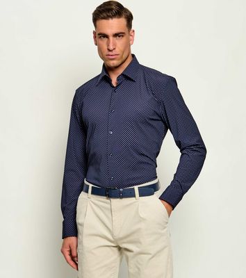 Koszula męska na jesień BOSS BLACK ze sklepu: Gomez Fashion Store w kategorii: Koszule męskie - zdjęcie 874714-BD9-10338_BB264M000023404