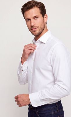 Koszula męska BOSS BLACK ze sklepu: Gomez Fashion Store w kategorii: Koszule męskie - zdjęcie 874714-BD9-10338_BB264M000026100