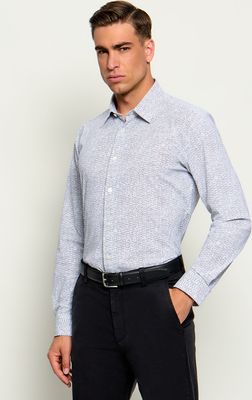 Koszula męska na wiosnę casualowa BOSS BLACK ze sklepu: Gomez Fashion Store w kategorii: Koszule męskie - zdjęcie 874714-BD9-10338_BB264M000033001