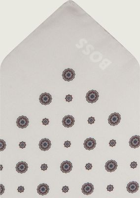Poszetka/butonierka BOSS BLACK ze sklepu: Gomez Fashion Store w kategorii: Poszetki i butonierki - zdjęcie 874714-BD9-10338_BB264M000035119