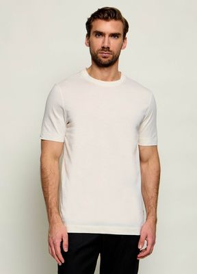T-shirt męski casual BOSS BLACK ze sklepu: Gomez Fashion Store w kategorii: T-shirty męskie - zdjęcie 874714-BD9-10338_BB264M000054118