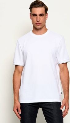 T-shirt męski na wiosnę BOSS BLACK ze sklepu: Gomez Fashion Store w kategorii: T-shirty męskie - zdjęcie 874714-BD9-10338_BB264M000065100