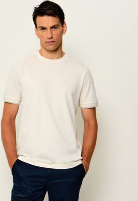 T-shirt męski casual BOSS BLACK ze sklepu: Gomez Fashion Store w kategorii: T-shirty męskie - zdjęcie 874714-BD9-10338_BB264M000065118