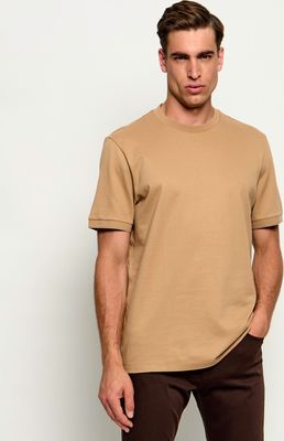 BOSS BLACK - T-shirt męski casualowy ze sklepu: Gomez Fashion Store w kategorii: T-shirty męskie - zdjęcie 874714-BD9-10338_BB264M000065260