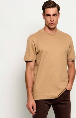BOSS BLACK - T-shirt męski casualowy ze sklepu: Gomez Fashion Store w kategorii: T-shirty męskie - zdjęcie 874714-BD9-10338_BB264M000065260