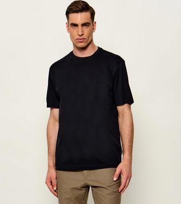 T-shirt męski na wiosnę BOSS BLACK ze sklepu: Gomez Fashion Store w kategorii: T-shirty męskie - zdjęcie 874714-BD9-10338_BB264M000068001