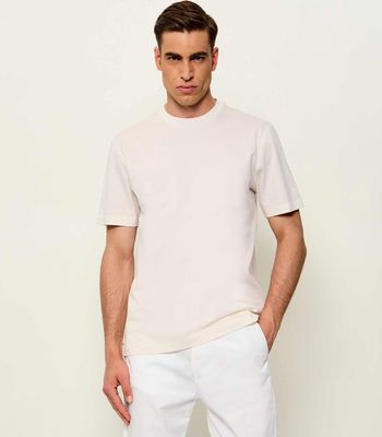 T-shirt męski na wiosnę BOSS BLACK ze sklepu: Gomez Fashion Store w kategorii: T-shirty męskie - zdjęcie 874714-BD9-10338_BB264M000068118