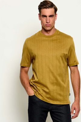 T-shirt męski BOSS BLACK ze sklepu: Gomez Fashion Store w kategorii: T-shirty męskie - zdjęcie 874714-BD9-10338_BB264M000069714