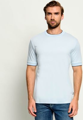 T-shirt męski casualowy na wiosnę BOSS BLACK ze sklepu: Gomez Fashion Store w kategorii: T-shirty męskie - zdjęcie 874714-BD9-10338_BB264M000075499