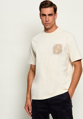 T-shirt męski wiosenny w stylu młodzieżowym BOSS BLACK ze sklepu: Gomez Fashion Store w kategorii: T-shirty męskie - zdjęcie 874714-BD9-10338_BB264M000078119