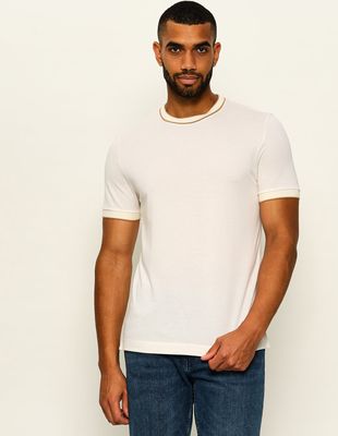 T-shirt męski casualowy BOSS BLACK ze sklepu: Gomez Fashion Store w kategorii: T-shirty męskie - zdjęcie 874714-BD9-10338_BB264M000080118
