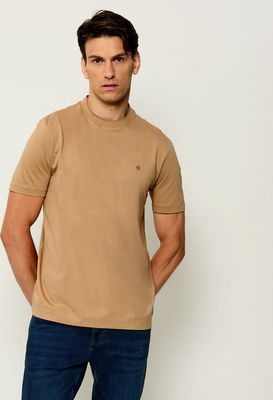 T-shirt męski casual BOSS BLACK ze sklepu: Gomez Fashion Store w kategorii: T-shirty męskie - zdjęcie 874714-BD9-10338_BB264M000087260