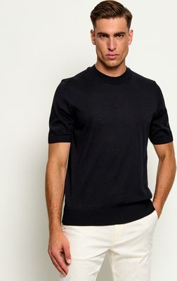 Sweter męski wiosenny BOSS BLACK ze sklepu: Gomez Fashion Store w kategorii: Swetry męskie - zdjęcie 874714-BD9-10338_BB264M000088001