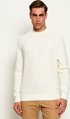 BOSS BLACK - Sweter męski casual ze sklepu: Gomez Fashion Store w kategorii: Swetry męskie - zdjęcie 874714-BD9-10338_BB264M000095118