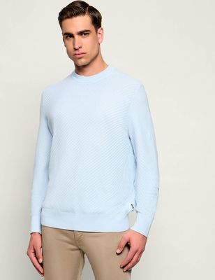 Sweter męski BOSS BLACK ze sklepu: Gomez Fashion Store w kategorii: Swetry męskie - zdjęcie 874714-BD9-10338_BB264M000096499