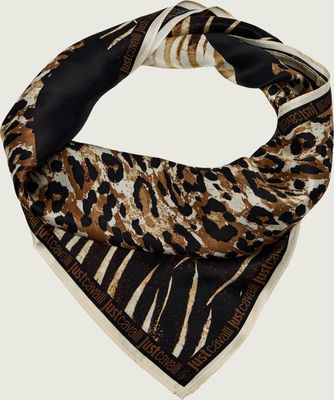 Szalik/chusta Just Cavalli ze sklepu: Gomez Fashion Store w kategorii: Szaliki i chusty damskie - zdjęcie 874714-BD9-10338_CA262W000037998