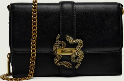 Kopertówka elegancka Just Cavalli ze sklepu: Gomez Fashion Store w kategorii: Kopertówki - zdjęcie 874714-BD9-10338_CA262W000058899