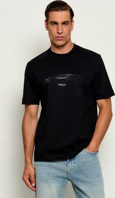 T-shirt męski na wiosnę młodzieżowy BOSS BLACK ze sklepu: Gomez Fashion Store w kategorii: T-shirty męskie - zdjęcie 874714-BD9-10338_BB264M000179001