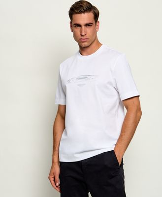 T-shirt męski BOSS BLACK ze sklepu: Gomez Fashion Store w kategorii: T-shirty męskie - zdjęcie 874714-BD9-10338_BB264M000179100