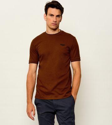 T-shirt męski casual BOSS BLACK ze sklepu: Gomez Fashion Store w kategorii: T-shirty męskie - zdjęcie 874714-BD9-10338_BB264M000181214