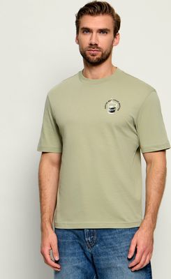 T-shirt męski casualowy Hugo Blue ze sklepu: Gomez Fashion Store w kategorii: T-shirty męskie - zdjęcie 874714-BD9-10338_BJ264M000015925