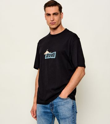 T-shirt męski młodzieżowy Hugo Blue ze sklepu: Gomez Fashion Store w kategorii: T-shirty męskie - zdjęcie 874714-BD9-10338_BJ264M000017001