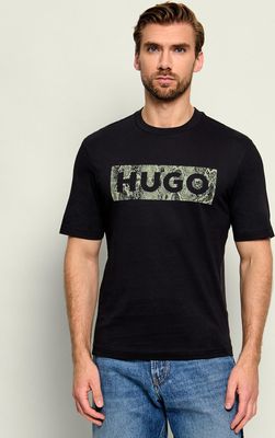 T-shirt męski młodzieżowy Hugo Blue ze sklepu: Gomez Fashion Store w kategorii: T-shirty męskie - zdjęcie 874714-BD9-10338_BJ264M000018002