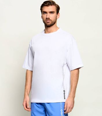 T-shirt męski na wiosnę Hugo Bodywear ze sklepu: Gomez Fashion Store w kategorii: T-shirty męskie - zdjęcie 874714-BD9-10338_BZ264M000024100