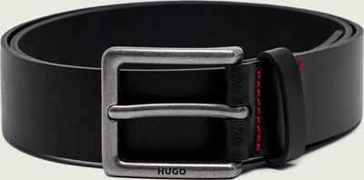 HUGO - Pasek ze sklepu: Gomez Fashion Store w kategorii: Paski męskie - zdjęcie 874714-BD9-10338_BU264M000021001