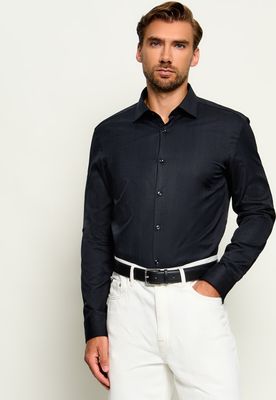 Koszula męska z klasycznym kołnierzykiem HUGO ze sklepu: Gomez Fashion Store w kategorii: Koszule męskie - zdjęcie 874714-BD9-10338_BU264M000035001