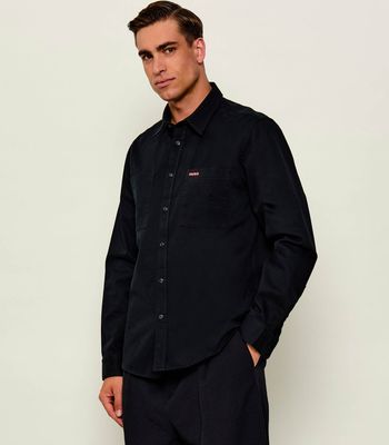 Koszula męska casualowa HUGO ze sklepu: Gomez Fashion Store w kategorii: Koszule męskie - zdjęcie 874714-BD9-10338_BU264M000046001