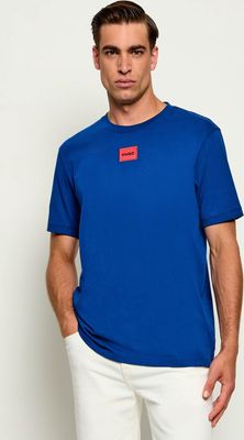 T-shirt męski wiosenny HUGO ze sklepu: Gomez Fashion Store w kategorii: T-shirty męskie - zdjęcie 874714-BD9-10338_BU264M000061497