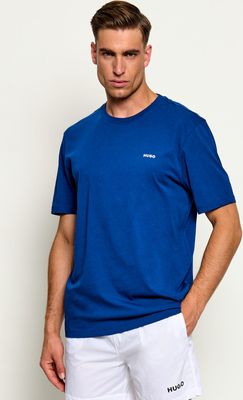 T-shirt męski casual HUGO ze sklepu: Gomez Fashion Store w kategorii: T-shirty męskie - zdjęcie 874714-BD9-10338_BU264M000062497