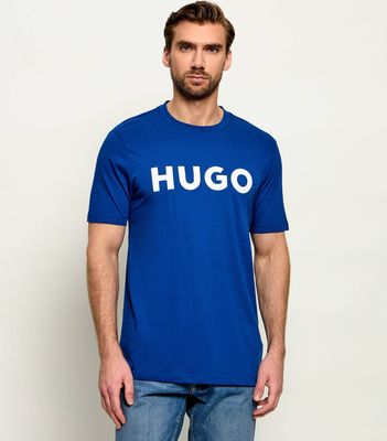 T-shirt męski wiosenny HUGO ze sklepu: Gomez Fashion Store w kategorii: T-shirty męskie - zdjęcie 874714-BD9-10338_BU264M000064497