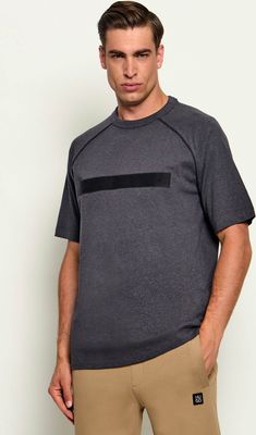 T-shirt męski wiosenny HUGO ze sklepu: Gomez Fashion Store w kategorii: T-shirty męskie - zdjęcie 874714-BD9-10338_BU264M000074014
