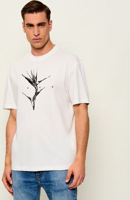 T-shirt męski młodzieżowy HUGO ze sklepu: Gomez Fashion Store w kategorii: T-shirty męskie - zdjęcie 874714-BD9-10338_BU264M000075102