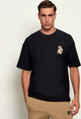 T-shirt męski wiosenny HUGO ze sklepu: Gomez Fashion Store w kategorii: T-shirty męskie - zdjęcie 874714-BD9-10338_BU264M000078001