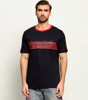 T-shirt męski na wiosnę HUGO ze sklepu: Gomez Fashion Store w kategorii: T-shirty męskie - zdjęcie 874714-BD9-10338_BU264M000079001