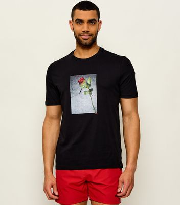 T-shirt męski wiosenny HUGO ze sklepu: Gomez Fashion Store w kategorii: T-shirty męskie - zdjęcie 874714-BD9-10338_BU264M000080001