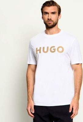 T-shirt męski HUGO ze sklepu: Gomez Fashion Store w kategorii: T-shirty męskie - zdjęcie 874714-BD9-10338_BU264M000083100