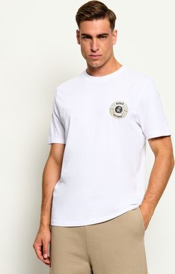 T-shirt męski casualowy HUGO ze sklepu: Gomez Fashion Store w kategorii: T-shirty męskie - zdjęcie 874714-BD9-10338_BU264M000085100
