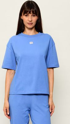 Bluzka damska casual Hugo Bodywear ze sklepu: Gomez Fashion Store w kategorii: Bluzki damskie - zdjęcie 874714-BD9-10338_BZ264W000014450