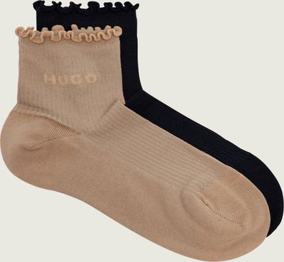 Skarpetki damskie bez wzorów Hugo Bodywear ze sklepu: Gomez Fashion Store w kategorii: Skarpetki damskie - zdjęcie 874714-BD9-10338_BZ264W000022401