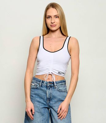 Bluzka damska casualowa Karl Lagerfeld Jeans ze sklepu: Gomez Fashion Store w kategorii: Bluzki damskie - zdjęcie 874714-BD9-10338_KJ262W000006001