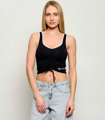Karl Lagerfeld Jeans - Bluzka damska casual ze sklepu: Gomez Fashion Store w kategorii: Bluzki damskie - zdjęcie 874714-BD9-10338_KJ262W000006002