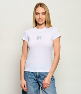 Bluzka damska Karl Lagerfeld Jeans ze sklepu: Gomez Fashion Store w kategorii: Bluzki damskie - zdjęcie 874714-BD9-10338_KJ262W000007001