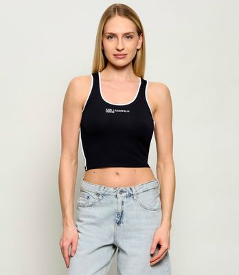 Karl Lagerfeld Jeans - Bluzka damska casual ze sklepu: Gomez Fashion Store w kategorii: Bluzki damskie - zdjęcie 874714-BD9-10338_KJ262W000010002